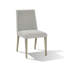 Chaise rembourrée en lin Donaho-61053363