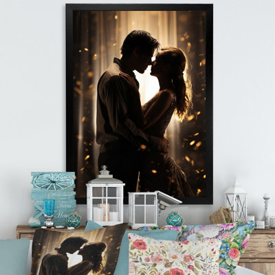 «Wedding Couple Celestial Union III», reproduction d'art sur toile