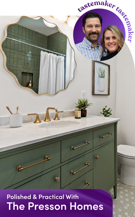 Polished and practical with the Presson Homes.