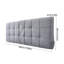 Bed Headboard Cushion with Removable Cover