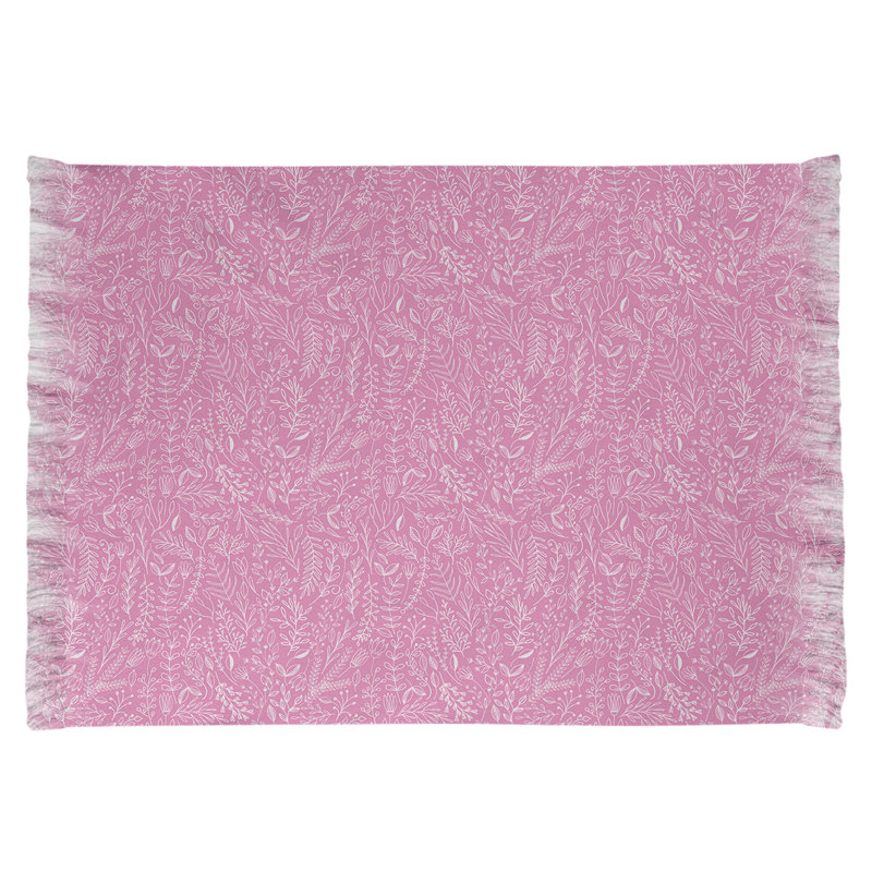 Tapis de zone rose floral classic ditsy Mcguigan, Oui