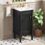 Meuble-lavabo et lavabo peu encombrant en bois MDF style français