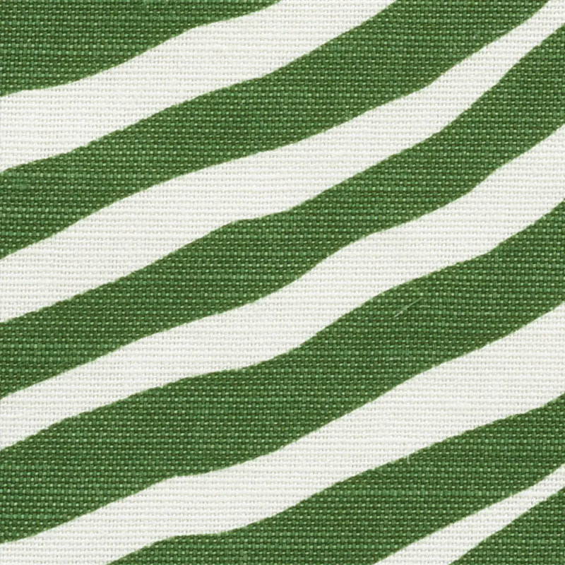 Tissu emblématique zébré, Vert