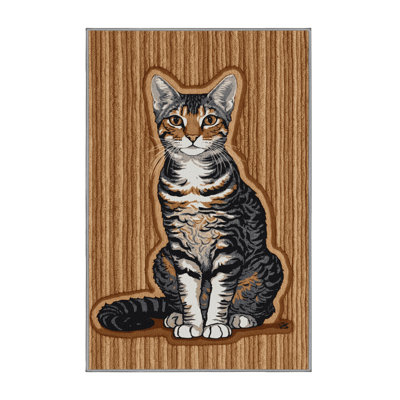 Washable Tennessee Rex Cats Area Rug