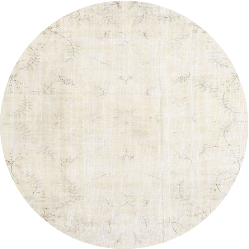 Oriental Indoor Rug, Round 8'