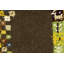 Tapis tribal brun 2 x 2 Indo Gabbeh