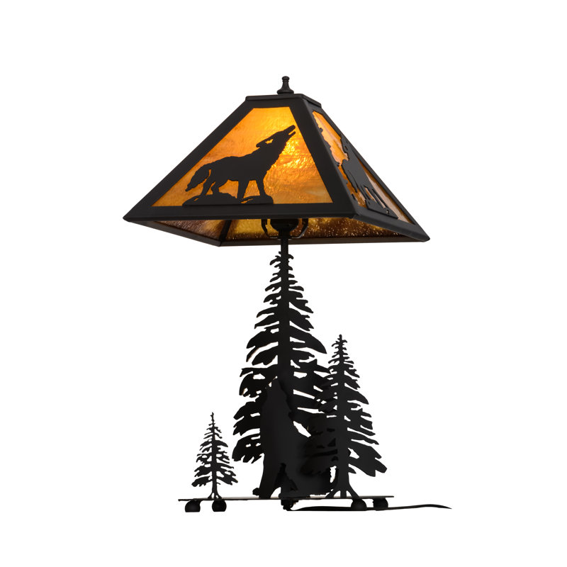 Rustic Lodge Table Lamp