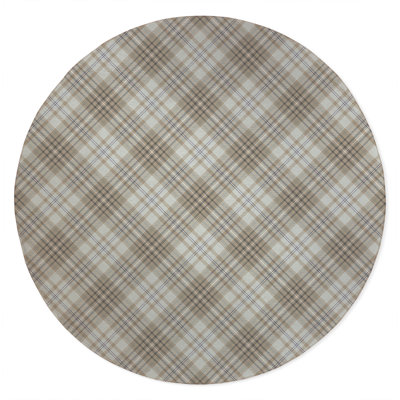 Chinny Tartan Non-Slip Outdoor Rug