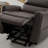 Latitude Run Dark Brown Faux Leather Power Lift Recliner with USB Charging and Side Storage-437135387