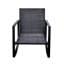 Ensemble de bistro 3 pièces pour terrasse avec coussin bleu pour jardin