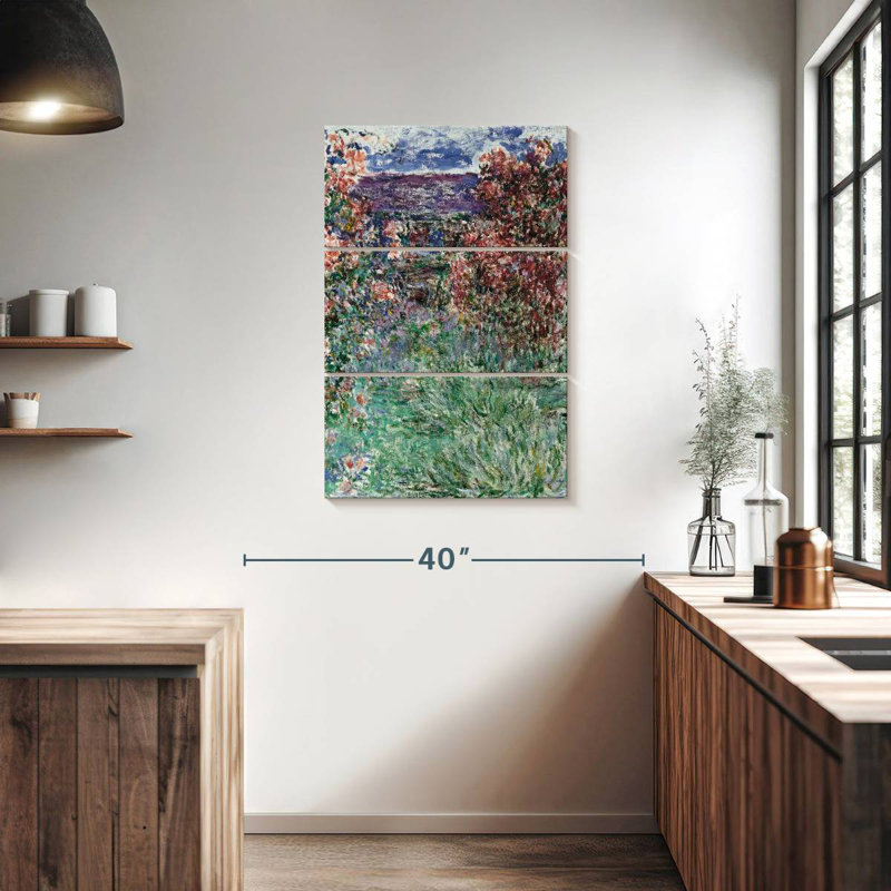 Senne The House Among The Roses 1925, 38" H x 24" W