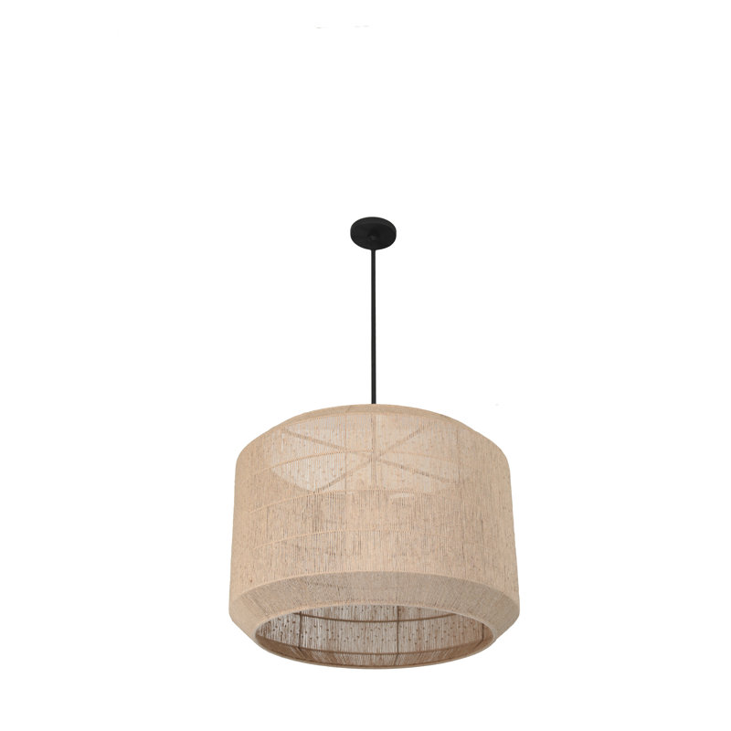 Cebu 5 LT Matte Black Chandelier Kalco