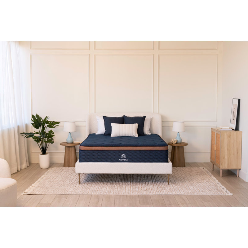 Brooklyn Bedding Aurora Luxe Medium Cooling Mattress, Twin
