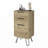 Camarda 17.8871'' W 3 - Drawer Dresser
