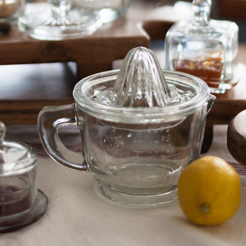 Bistro Glass Citrus Hand Press Juicer