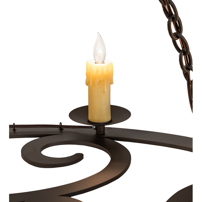 Lustre 8 lumières 42 "de large Ashley