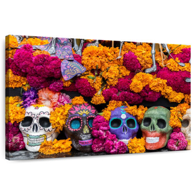 Flowers And Sugar Skulls