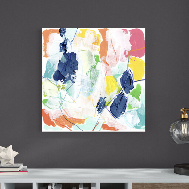 Impasto Kaléidoscope II, H 30 po x l 30 po