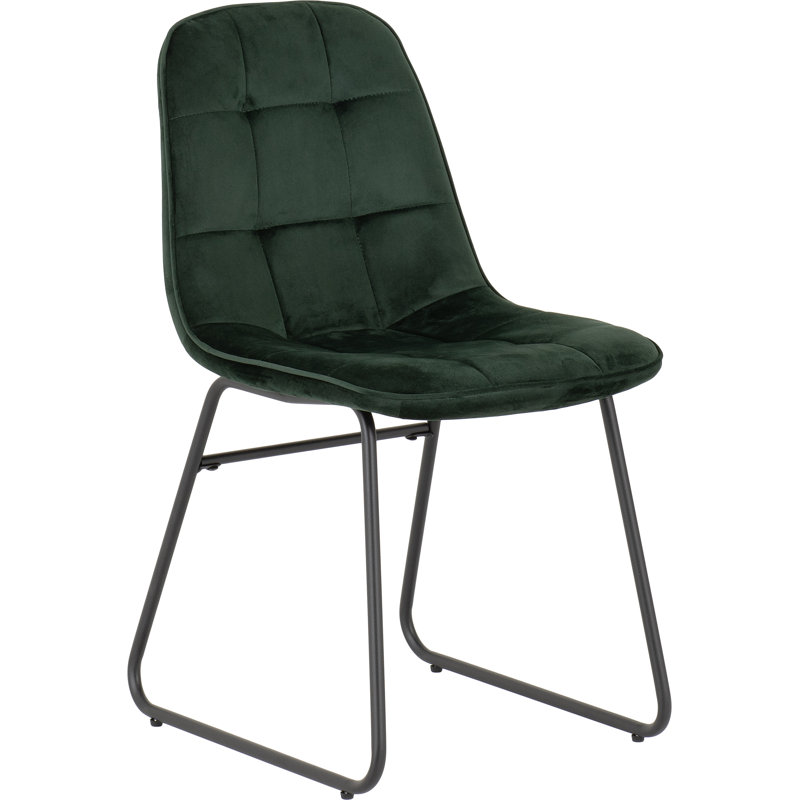 Mizer Upholstered Dining Chair, Green