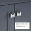 Ensemble de meuble-lavabo autoportant Amandie 24 po gris anthracite avec plateau en marbre de Carrare-555064461-738044143