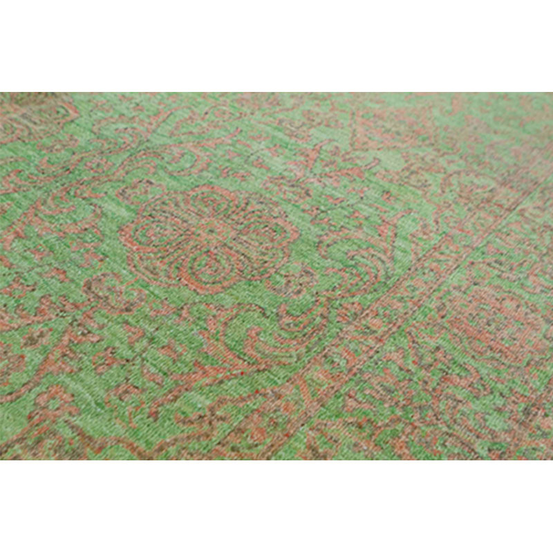 Wool Oriental Area Rug in Green