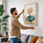 Lotus in Bloom Botanical - Wrapped Canvas-967492431-967492419