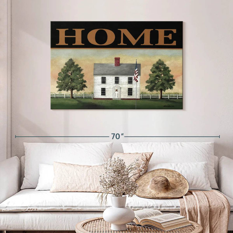 Plaque murale Kema Colonial Home, H 30 po x l 45 po