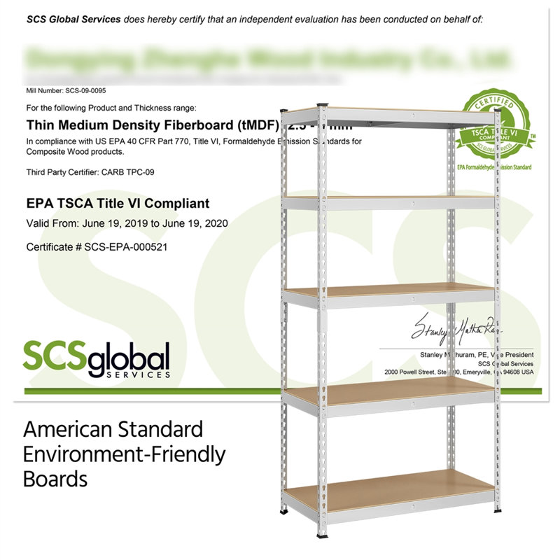Silver Heavy Duty Adjustable 5-Level Steel Storage Shelves