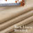 Linen Blended Textured Semi-Sheer Grommet Curtains - 37"/52" Widths Semi-Private & Light-Filtering Linen-Style Panels for Bedroom -299404356-299404363