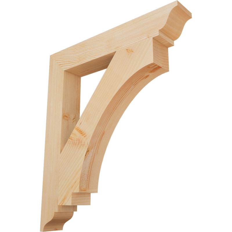 Support impérial traditionnel, H 30 po x l 3,5 po x P 26 po, Douglas (lisse)