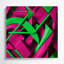 «Geometric Abstraction 43», art mural sur toile rose-637885746