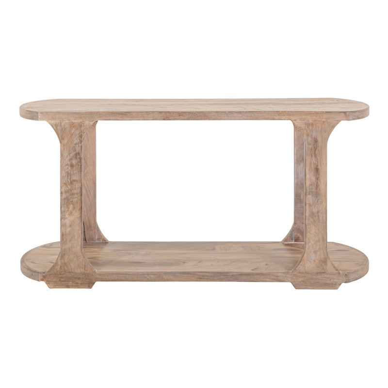 1 tablette, 1 table de canapé, Beige