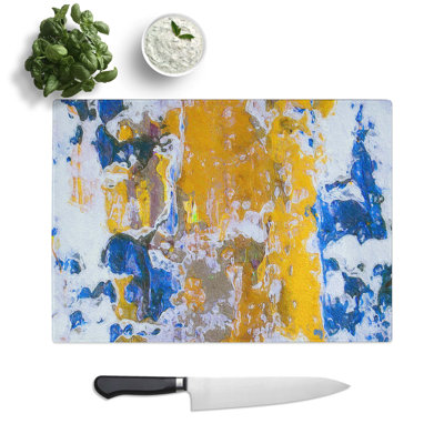 Tempered Glass Art Painting Vol.98 Chopping Board