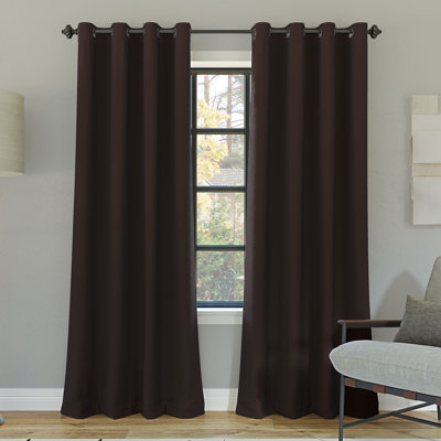 Oslo Theater Grade Extreme 100% Blackout Grommet Curtain Panel