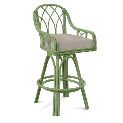 Edgewater Swivel Upholstered Counter Stool
