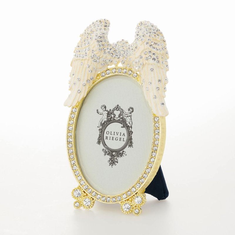 Angel Wings Metal Picture Frame