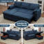 L Shaped Sofa Sleeper & Chaise-1585294639