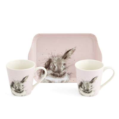 Classic Wrendale Designs  Bathtime Mug & Tray Set