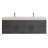 70.8" Wall-Mounted Double Bathroom Vanity Set-70381338