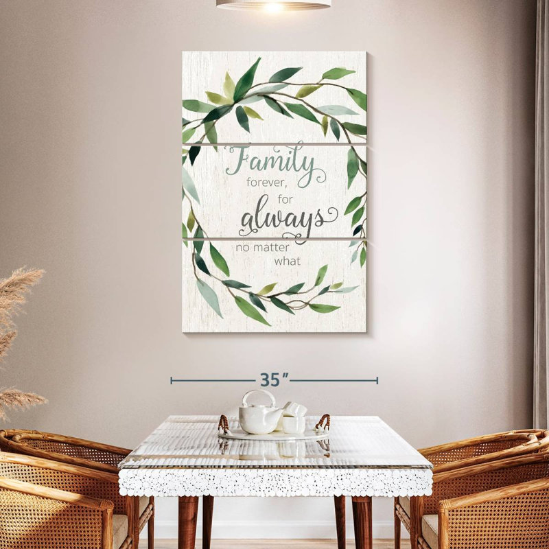 Tergel Family Forever, 50'' H x 32'' W