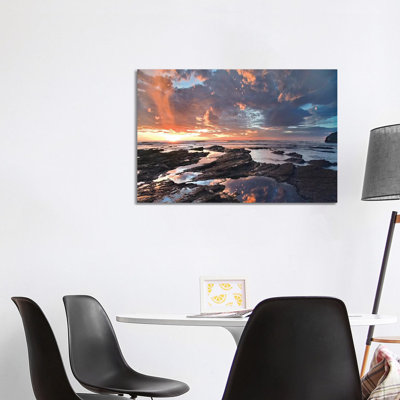 Pelada Beach At Sunset, Costa Rica by Tim Fitzharris - Wrapped Canvas Print