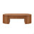 51.18'' Oval Wood Coffee Table With Drawer-459285546