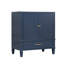Meuble-lavabo avec lavabo en céramique, armoire en bois massif et MDF, porte à fermeture amortie, tablette réglable et séparateur de tiroir amovible.-1503636592