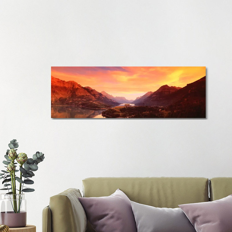 Waterton Lakes National ParkAlberta, Canada by Panoramic Images - Panoramic Gallery-Wrapped Canvas Giclée on Canvas