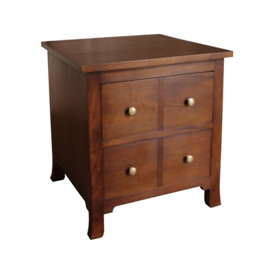 Solid Wood End Table