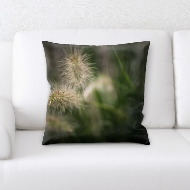 Microsuede Throw Pillow
