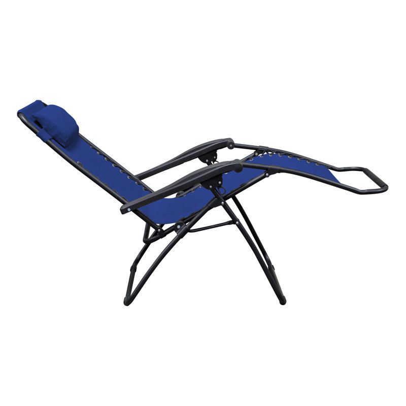 Fauteuil inclinable / pliable zéro gravité Pinedale, Bleu