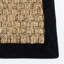 Delapena Solid Colour Bamboo Slat / Seagrass Hand Woven Area Rug-91905559-130702305