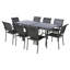 Antonioni Rectangular Glass Extendable Outdoor Dining Table - 90 cm W 90 cm D-1584063964