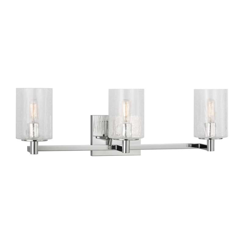 Parker Three Light Wall / Bath from Generation Lighting , 3, Chrome